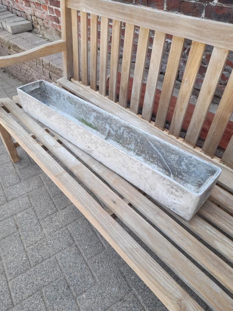 Cementen bloembakken, Tuin en Terras, Ophalen