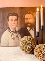 Prachtig geschilderd koppel portret., Ophalen