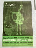 AFFICHE DU FILM ANGELA 1973 Belgique Romain Deconinck, Enlèvement ou Envoi, Comme neuf