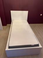 1 persoonsbed met opbergruimte en matras+beschermer, Huis en Inrichting, Ophalen, Zo goed als nieuw