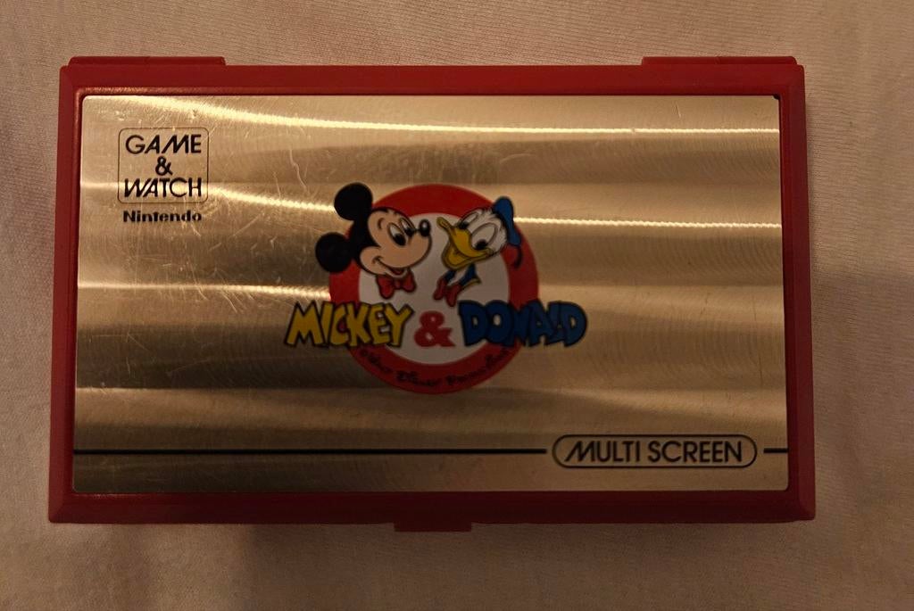 Mickey and Donald game and watch in heel mooie staat !!, Games en Spelcomputers, Spelcomputers | Nintendo Portables | Accessoires