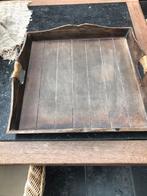 Houten dienblad, Huis en Inrichting, Woonaccessoires | Dienbladen, Ophalen of Verzenden, Zo goed als nieuw