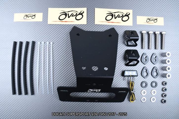 Support de plaque DUCATI SUPERSPORT 939 / 950 2017 - 2025, Motos, Accessoires | Autre, Neuf, Enlèvement ou Envoi