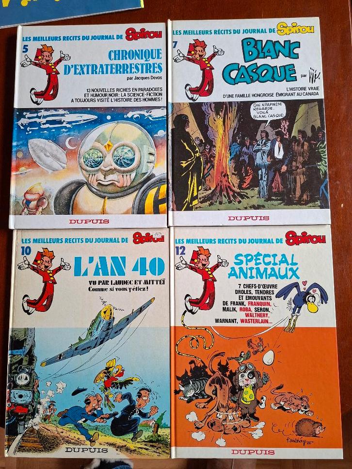 laudec jijé Devos franquin roba frank pe walthery seron, Livres, BD, Utilisé, Plusieurs BD, Envoi