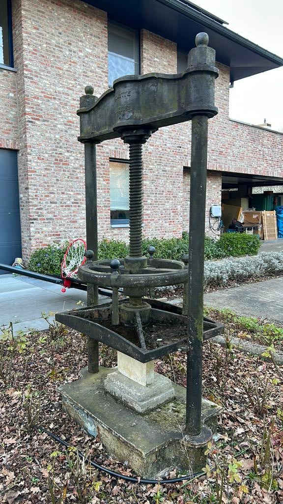 Drukpers, decoratief, Ophalen, Gebruikt