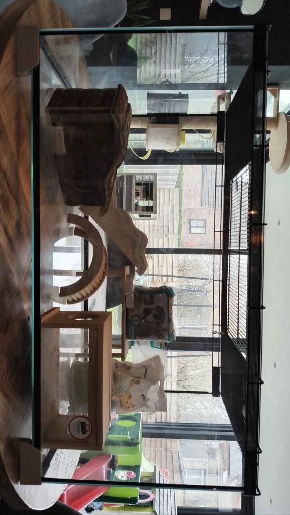 Knaagdieren kooi, Dieren en Toebehoren, Ophalen, Kooi, Gebruikt, 60 tot 90 cm