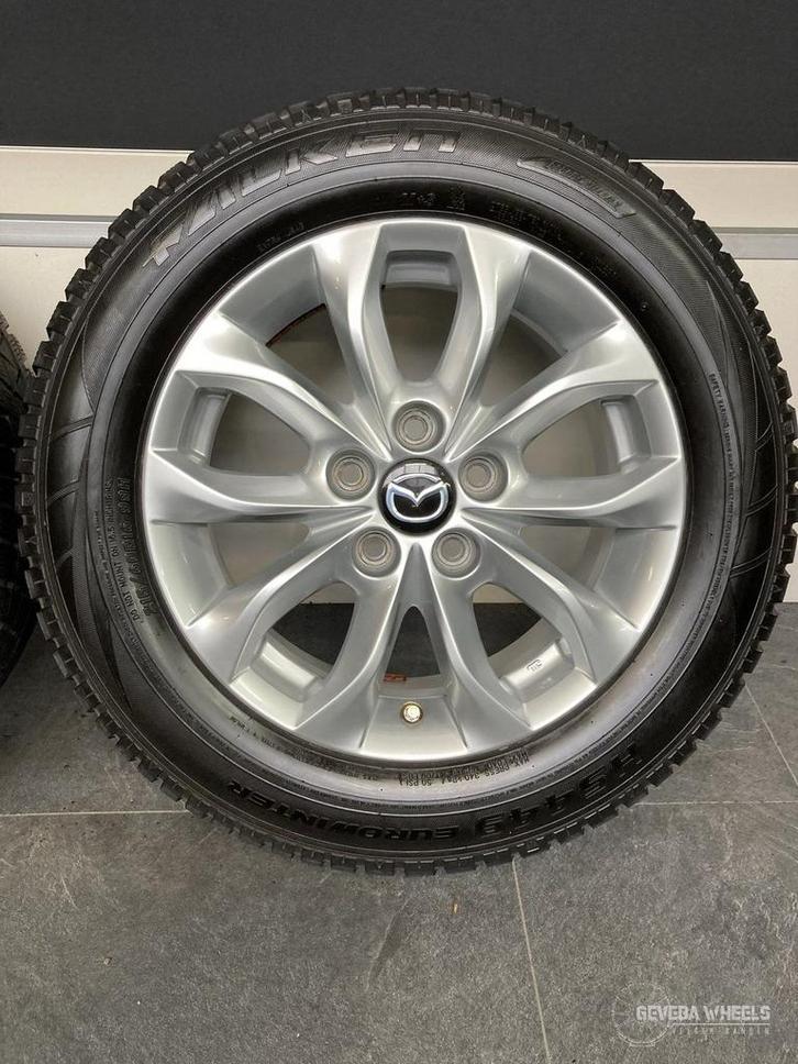 16” originele Mazda CX3 velgen + winterbanden 5x114.3 DD2F-V, Auto-onderdelen, Banden en Velgen, Banden en Velgen, Winterbanden