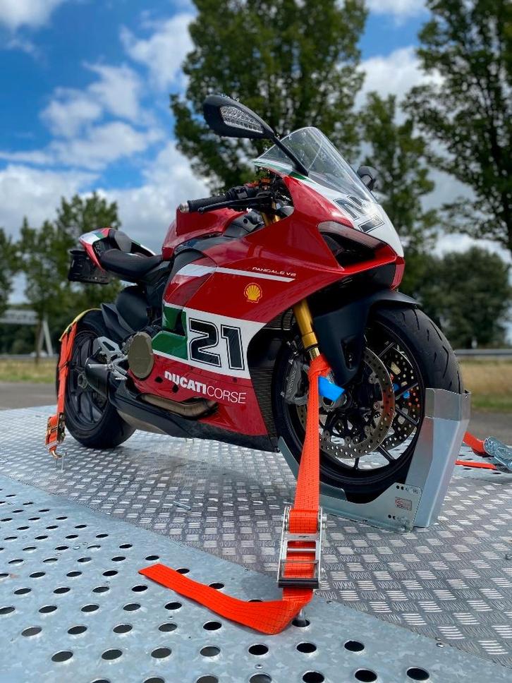 harnais de roue de moto, sangles, remorque de moto, stema, Autos : Divers, Remorques, Neuf, Enlèvement ou Envoi