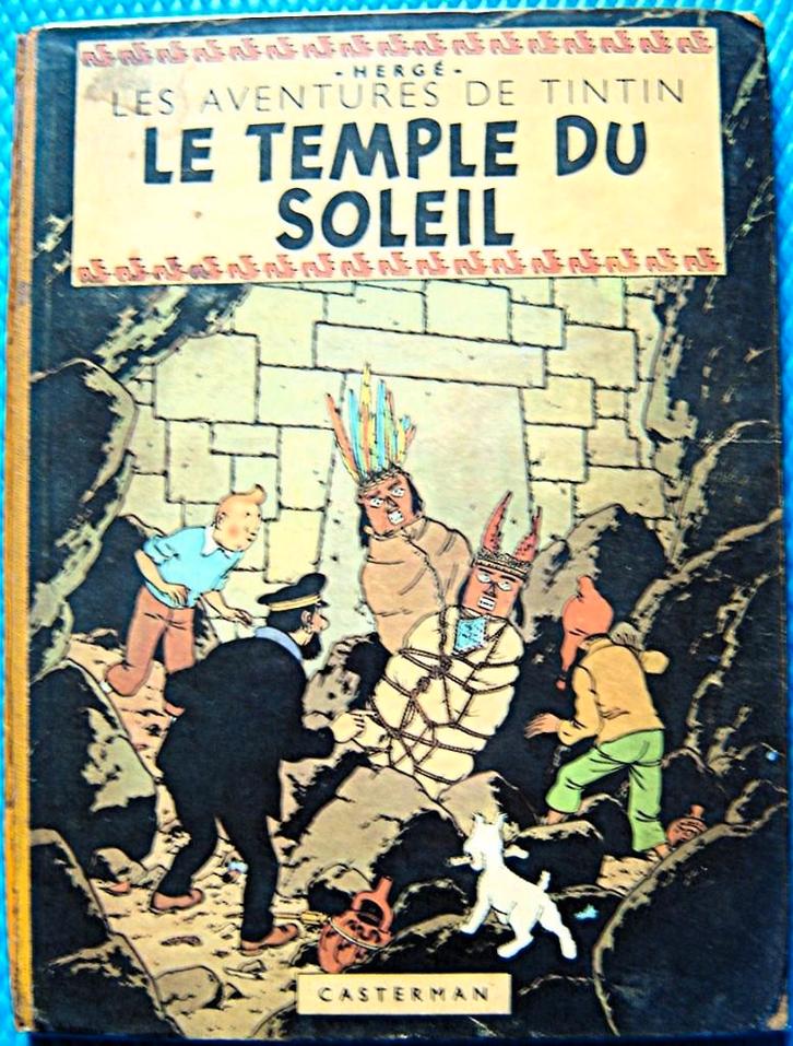 TINTIN "Le Temple du Soleil" - EO, Livres, BD, Utilisé, Une BD, Enlèvement ou Envoi
