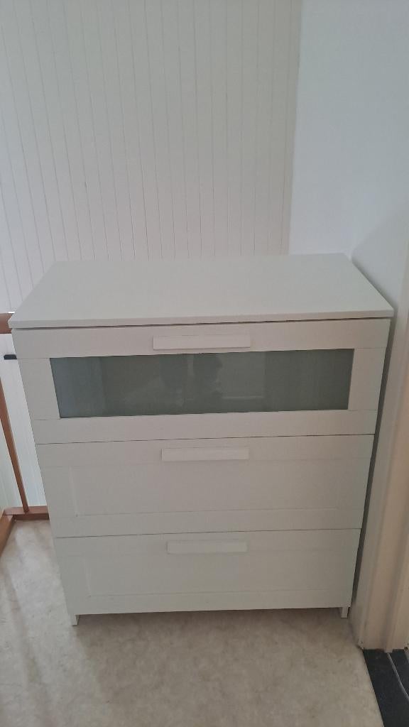 Witte ladekast Ikea, Ophalen, Gebruikt