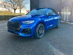 Audi SQ5 Sportback 3.0 TDI S-tronic S-Line 2023 Full Option, Auto's, Automaat, 174 g/km, Blauw, Leder