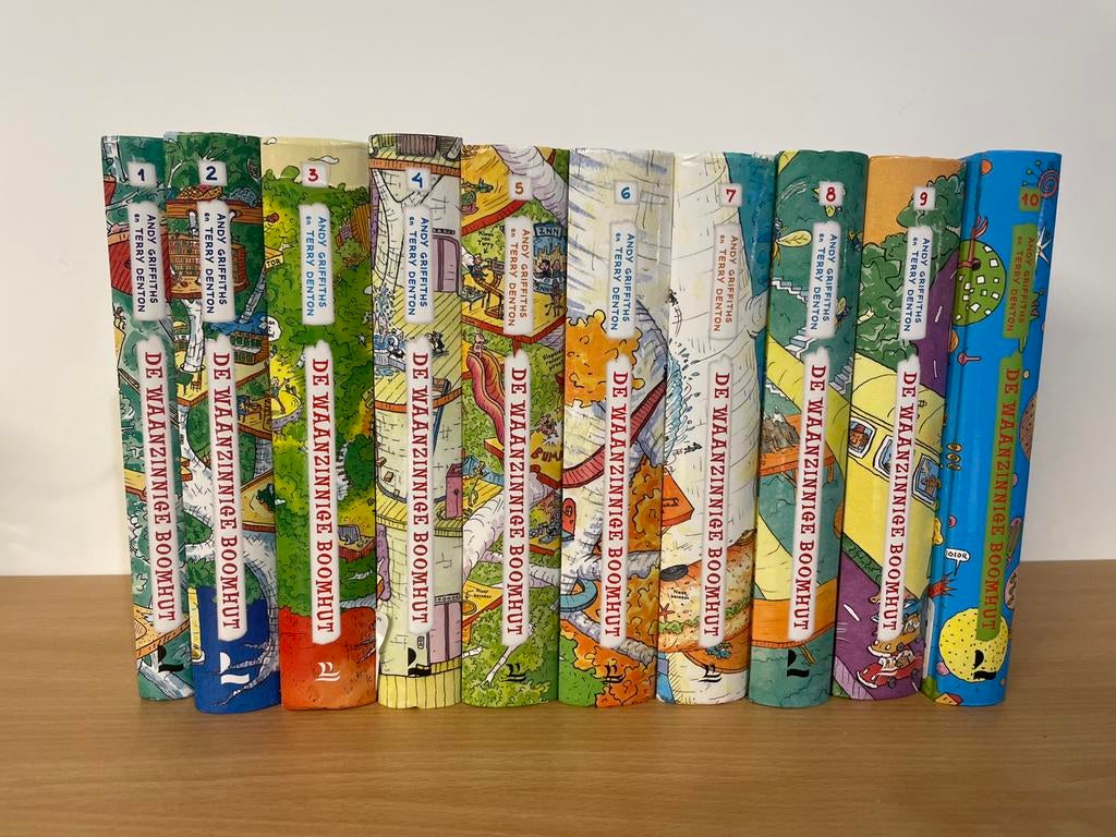 De waanzinnige boomhut, deel 1 tot en met deel 10, Ophalen of Verzenden, Zo goed als nieuw, Fictie