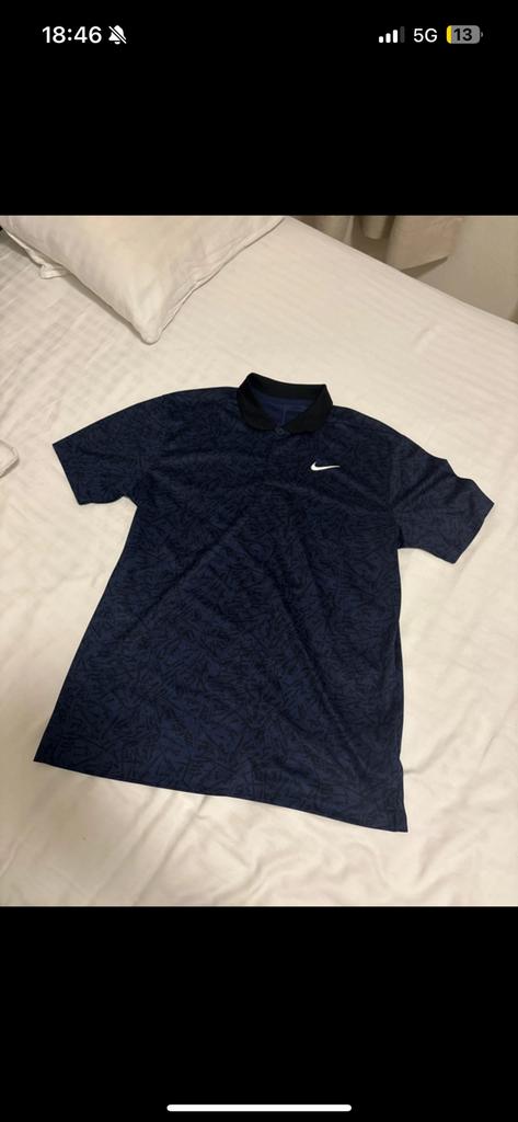 Nike polo, Kleding | Heren, T-shirts, Ophalen, Zo goed als nieuw, Maat 52/54 (L), Blauw