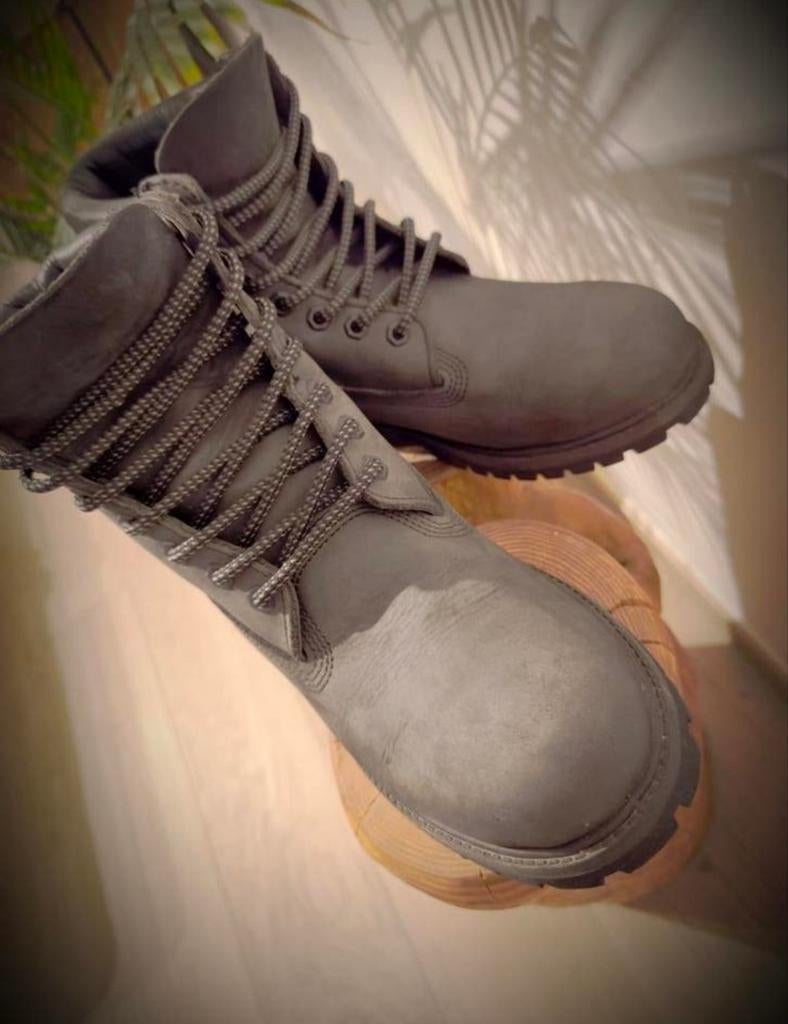 Boots Timberland - taille 43,5 - couleur : gris, Chaussures de marche, Enlèvement ou Envoi, Autres couleurs, Timberland