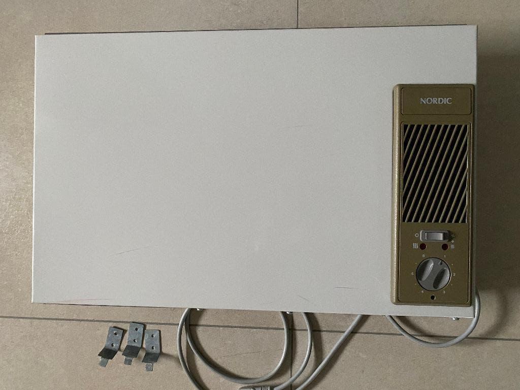 Electrisch vuur wandmodel 2000 watt, Ophalen, 30 tot 80 cm, Gebruikt, Overige typen