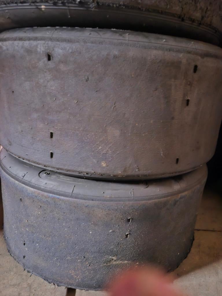 Avon slicks banden : 7.0/22.0-13, Overige, Gebruikt, 13 inch, Band(en)