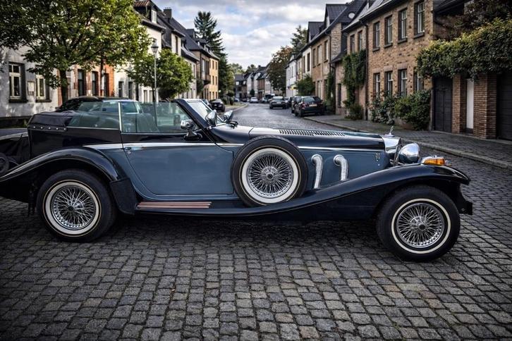 EXCALIBUR PHAETON V, Auto's, Oldtimers, Particulier, Overige merken, Benzine, Cabriolet, 2 deurs, Automaat, Zwart, Zwart, Leder