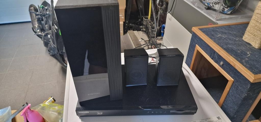 Home cinema + blu-ray speler Samsung, Enlèvement