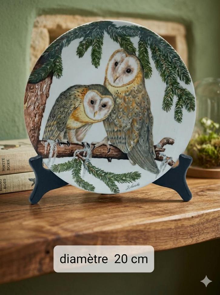 Assiette porcelaine allemande / GOEBEL, Antiek en Kunst, Antiek | Porselein, Ophalen