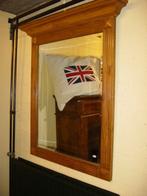 Nieuwe spiegel Chaniz met kuif TEAK – flamant, Ophalen, 100 tot 150 cm, Nieuw, 75 tot 100 cm