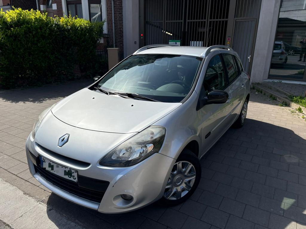 RENAULT CLIO 1.5 DCI, Auto's, Renault, Particulier, Clio, Diesel, Euro 5, Break, 5 deurs, Handgeschakeld, Zilver of Grijs, Zwart