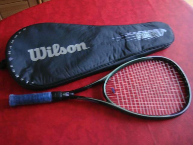 Raquette de tennis: Wilson Sledge Hammer 4 3/8. Vintage., Sport en Fitness, Tennis, Racket, Wilson, Ophalen of Verzenden