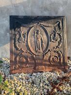 Haardplaat gietijzer, Enlèvement, Utilisé, Cheminée sur pied, Cheminée au bois