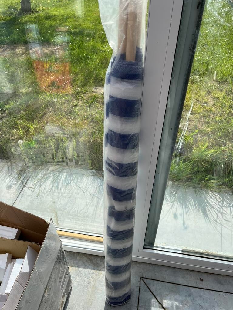 Brise-vue / Paravent de plage avec piquets bois., Jardin & Terrasse, Enlèvement