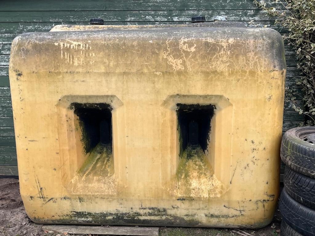 Mazout tank 2000 liter, Ophalen