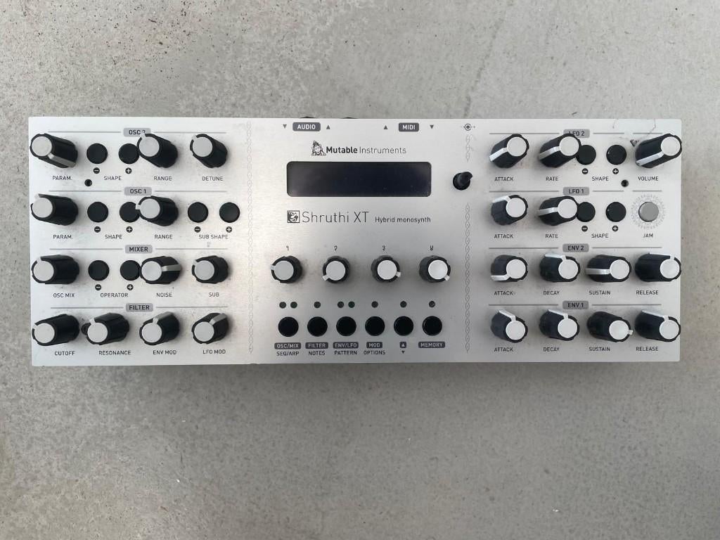 Mutable Instruments Shruthi XT, Muziek en Instrumenten, Soundmodules, Gebruikt, Overige merken, Ophalen of Verzenden