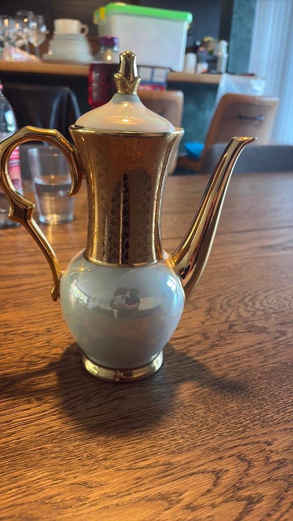 Antieke Koffie of thee set, Ophalen of Verzenden