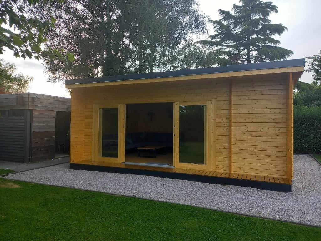 NOUVELLE cabane en rondins moderne de 44 mm : Japon, Envoi, Neuf