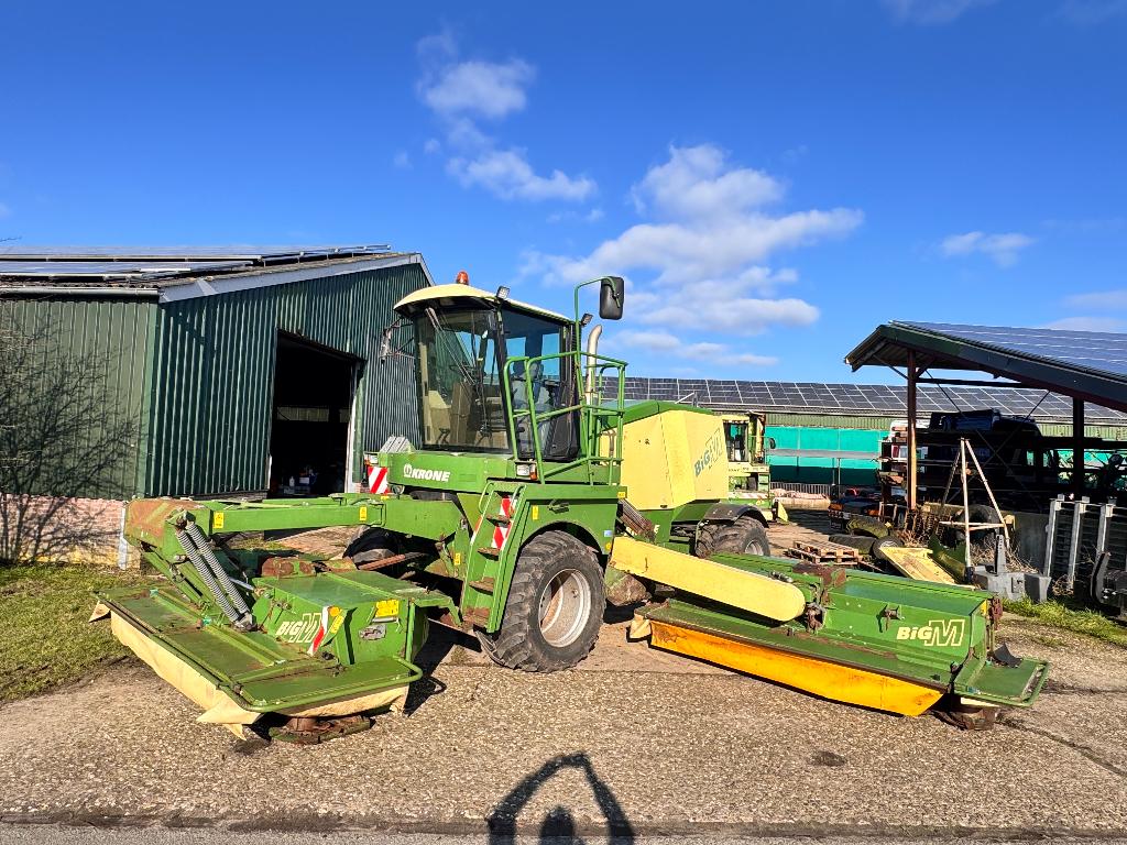 Krone Big M 1 zelfrijdende maaier, Ophalen, Veehouderij, Weidebouw