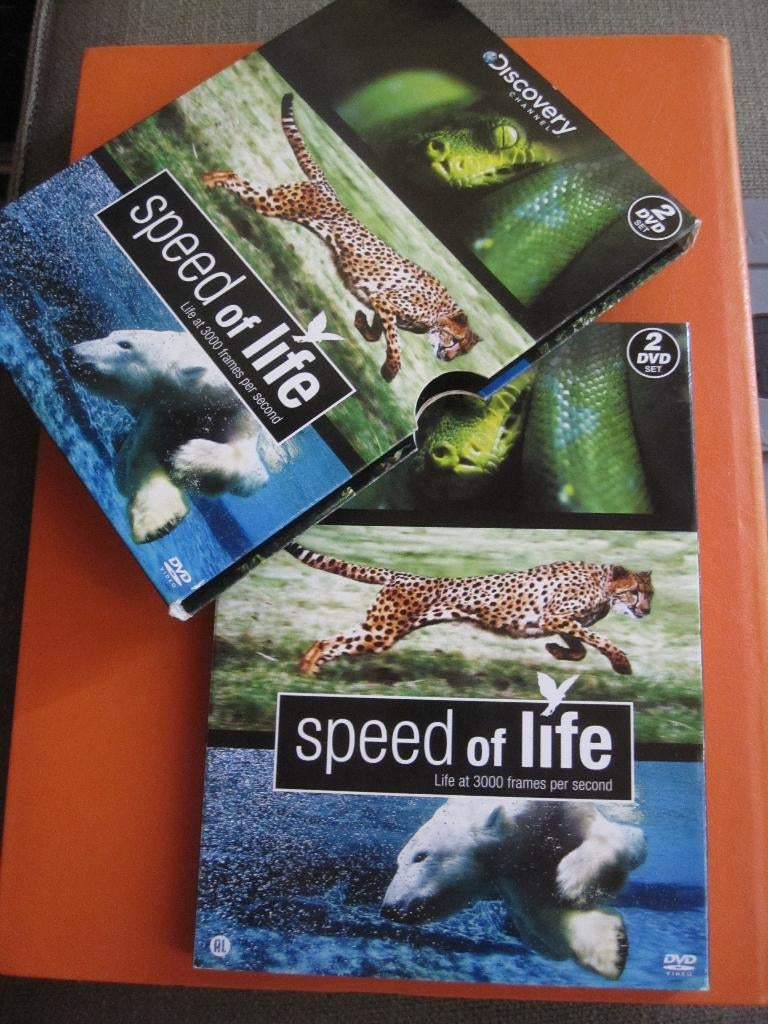 Speed of Life (2 disc), Cd's en Dvd's, Dvd's | Documentaire en Educatief, Zo goed als nieuw, Natuur, Boxset, Alle leeftijden, Ophalen of Verzenden