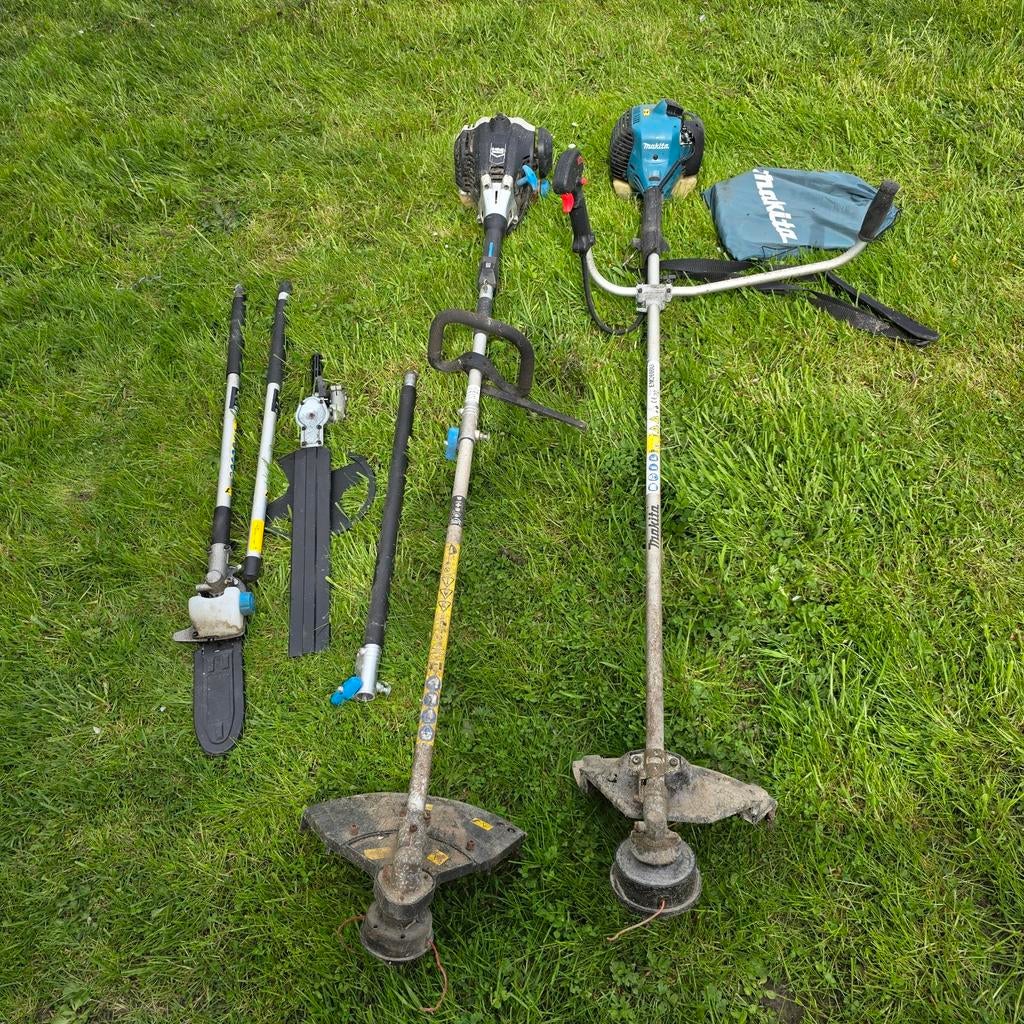 debroussailleuses à réparer, Enlèvement