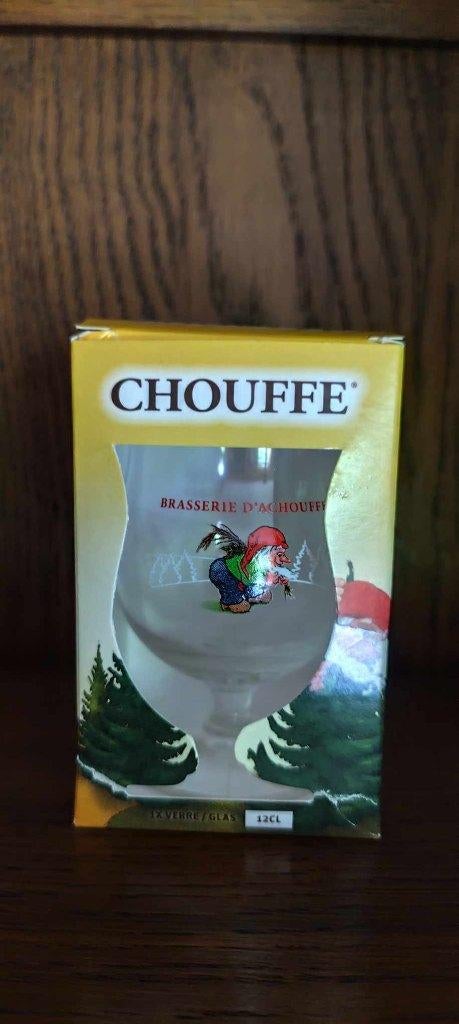 Verre galopin Chouffe., Collections, Enlèvement ou Envoi, Neuf, Verre ou Verres, Autres marques