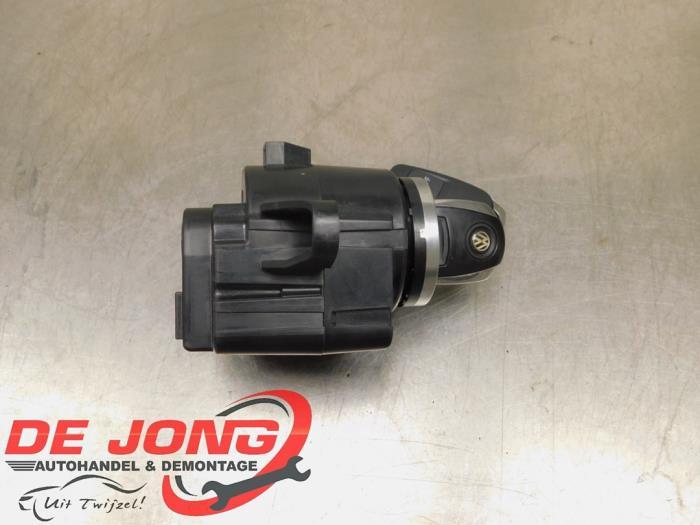 Serrure de contact + clé d'un Volkswagen Touareg, Autos : Pièces & Accessoires, Volkswagen, -, 3 mois de garantie, Utilisé
