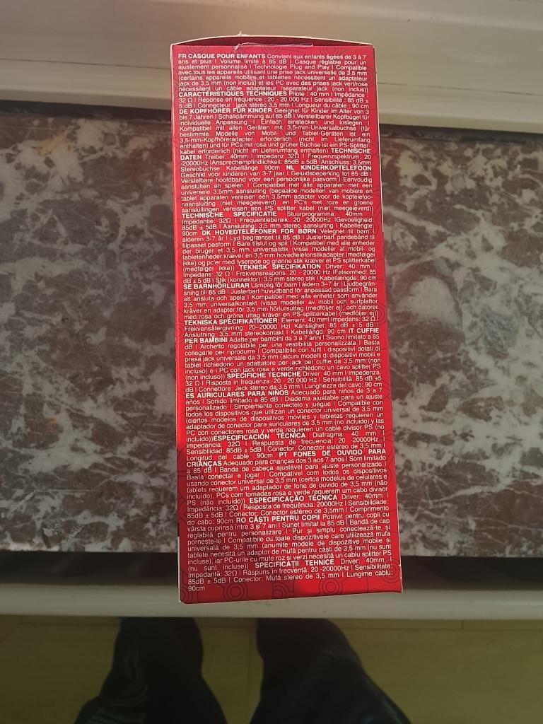 Hoofdtelefoon kids, TV, Hi-fi & Vidéo, Casques audio, Enlèvement, Neuf, Supra-aural, Autres marques