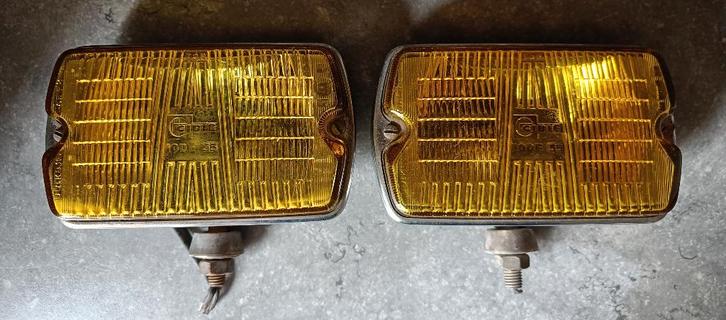 2 Cibié 35 breedstralers - Mistlampen, Auto-onderdelen, Verlichting, Citroën, Oldtimer onderdelen, Peugeot, Renault, Ferrari, Gebruikt