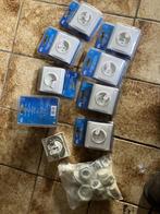 9 stuks stopcontacten, Bricolage & Construction, Électricité & Câbles, Enlèvement, Neuf, Interrupteur