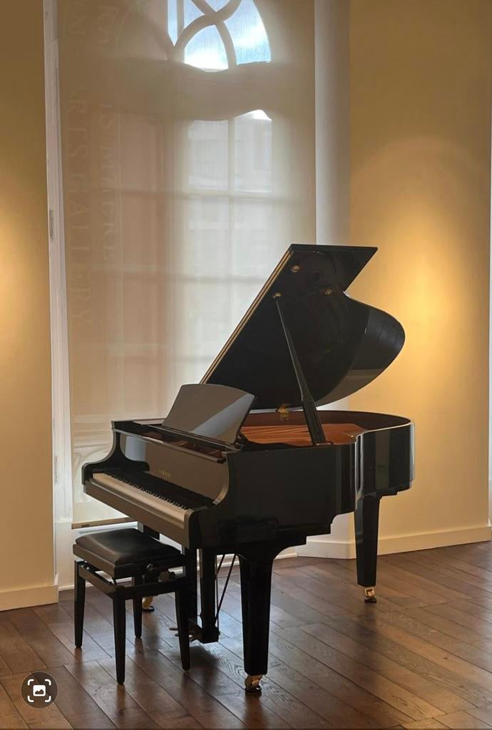 Yamaha C1X PE Black polished 2021, Muziek en Instrumenten, Piano's, Ophalen, Zwart, Vleugel, Hoogglans