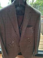 Herenvestkostuum, Ophalen, Zo goed als nieuw, Maat 48/50 (M), Bruin