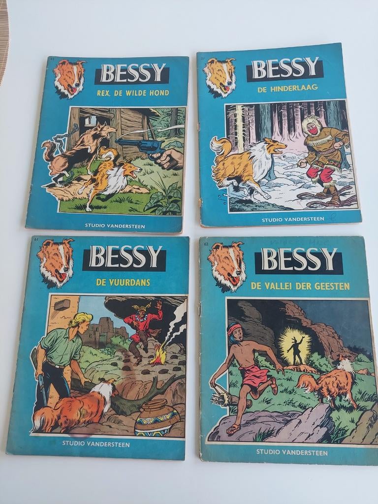Stripboeken Bessy, Ophalen