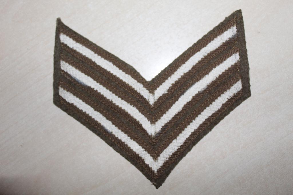 Britse mouw chevron WOII, Ophalen of Verzenden, Landmacht, Embleem of Badge