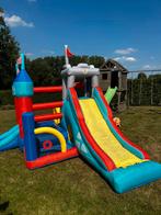 Springkasteel met ventilator in perfecte staat, Ophalen, Zo goed als nieuw