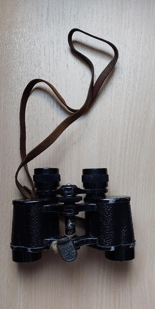 BBT Krauss vintage verrekijker, Ophalen, Gebruikt, 8 tot 12x, Met hoes of tas