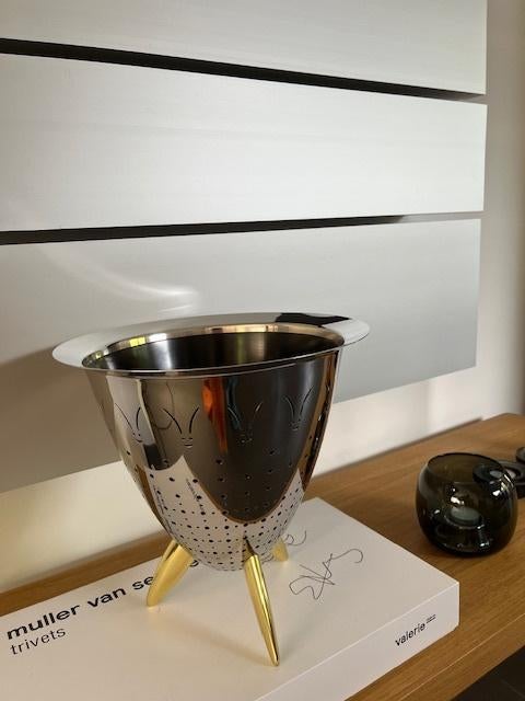 Alessi Philippe Starck Wijnkoeler Champagnekoeler, Maison & Meubles, Seaux, Comme neuf, Enlèvement