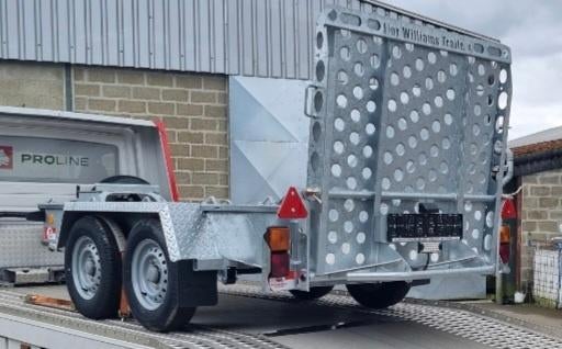 Porte engin Ifor Williams, Auto diversen, Aanhangers en Bagagewagens, Zo goed als nieuw, Ophalen