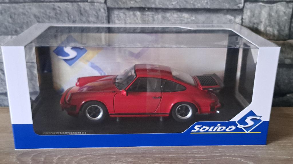 Porsche 911 Carrera 3.2 1/18éme, Solido, Auto, Solido, Nieuw
