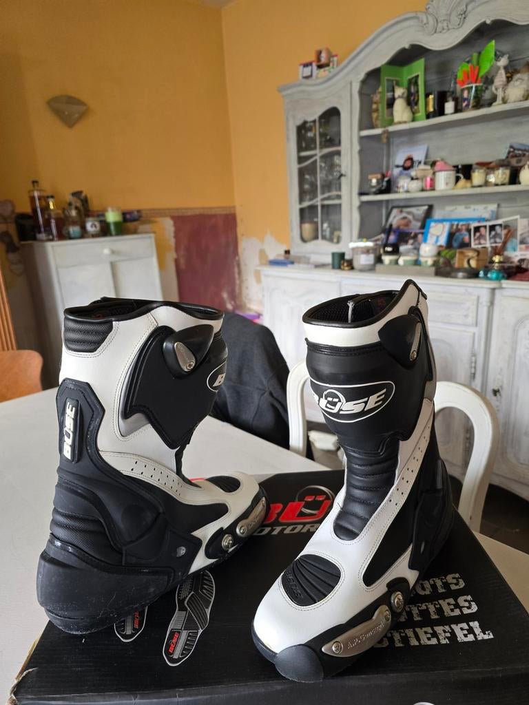 Bottes BUSE pointure 43, Motos, Enlèvement, Bottes